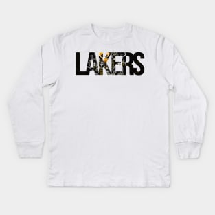 Lakers Champion Kobe 2020 Kids Long Sleeve T-Shirt